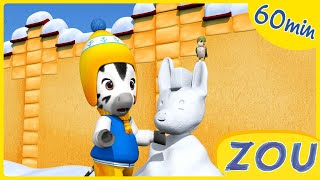 ¡Hora de Competir! 🏁 Carreras, Deportes y Retos Locos| ZOU en Español 🦓