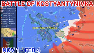 Battle of Kostyantynivka | Everyday [1 Nov - 4 Feb 2026]