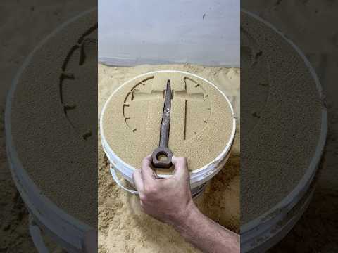 ‏Satisfying and Relaxing Metal Sand  #reelsvideoシ #satisfying #artwork #art #experiment