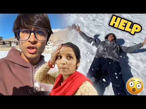 Piyush Ke Sath Yah Kya Ho Gaya Frozen Lake Me 😱 || Sourav Joshi vlogs