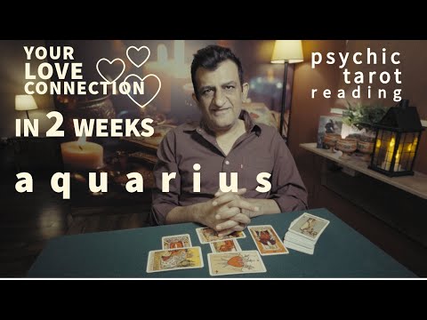 Aquarius - Your Love Connection IN 2 WEEKS - Tarot Card reading - Psychic Love Tarot