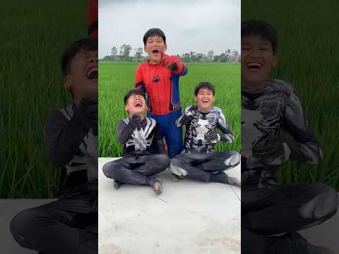 who is the strongest part 5 #spiderman #funny #ronaldo #trending #squidgame #comedy
