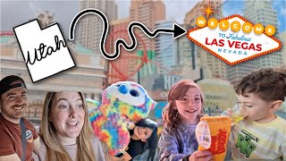 Come To  LAS VEGAS With Us! Moore Family Vegas Vacation Vlog! Kid Friendly Ideas!