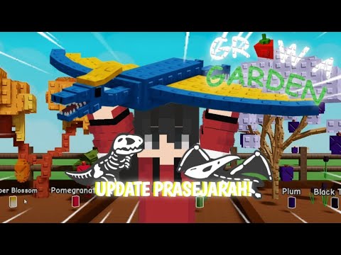 Lagi Update Prasejarah 🦖 Di Grow Garden Lanjut Lagi Nih Cuy!