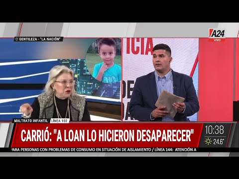 📢 ELISA CARRIÓ: "A LO LOAN LO HICIERON DESAPARECER"