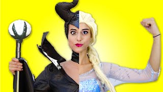 Team Spider-man in real life - Frozen elsa get Evil vs Spider man Superheroes