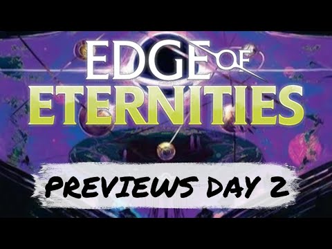 Edge of Eternities Previews Day 2 Feat. Cousin Jason | Mtg