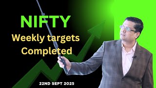 MKLH #2537 | 22nd Sept 2025 | Nifty weekly targets completed. 