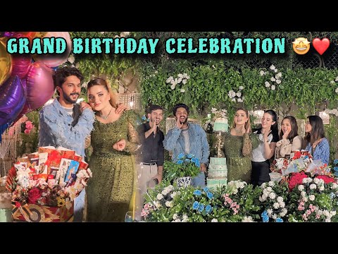 Grand Birthday Celebration 🤩❤️ | Hussain Ny Diya Surprise 🥹🎁 | @RabeecaKhan |