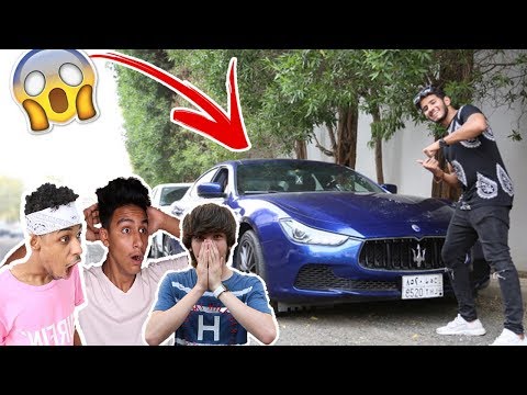 ردة فعل اليوتيوبرز بعد ماشافوا هدية عائلة مشيع (الميزراتي🏎)!!