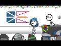 Canadian Flags and Cultural Symbols