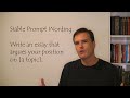 Argument Essay Concepts and Techniques