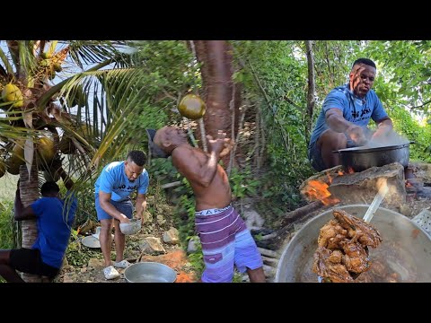 Philippines adobo 🇵🇭 Jamaican 🇯🇲style | Colaz Smith tv | games with the team | Portland hills