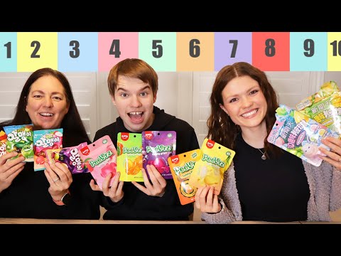 Ranking Peelable Candy From Three Different Countries!