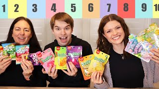Ranking Peelable Candy From Three Different Countries!