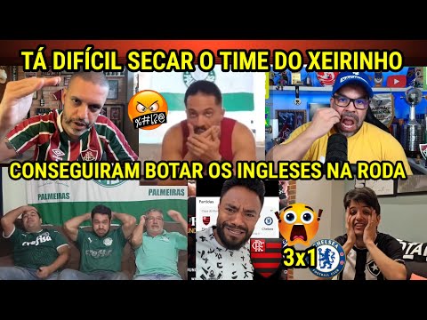 REAÇÕES DOS ANTIS SECANDO E CHORANDO COM A VITÓRIA DO FLAMENGO SOBRE O CHELSEA