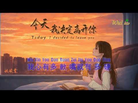 Jin Tian Wo Jue Ding Li Kai Ni – Yao Xiao Tang KARAOKE DUAL AUDIO / 今天我决定离开你- 姚晓棠