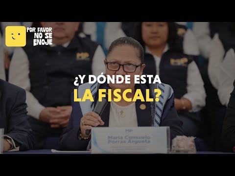 ¿Y DÓNDE ESTA LA FISCAL?