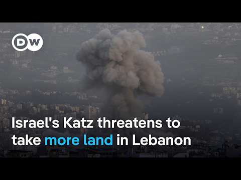 YouTube video thumbnail: Israel Threatens to 'Take Territory' in Lebanon — What's Israel’s Current Strategy? 