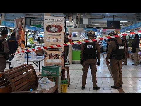 YouTube video thumbnail:  Gunman Kills Five at Busy Bangkok Fresh Food Market