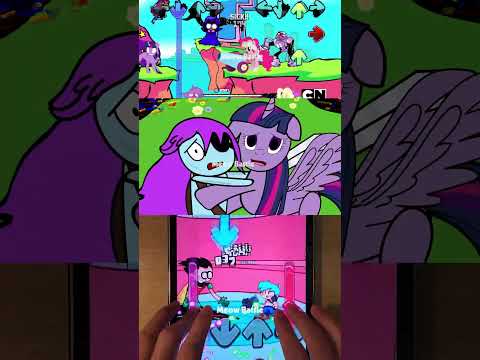 Pibby Corrupted Robin vs Little Pony - FNF Animation - Friday Night Funkin' #fnf