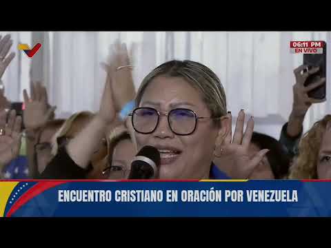 Maduro en encuentro con cristianos evangélicos, 23 de diciembre de 2024