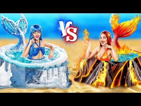 Как стать Русалкой?! Экстремальное преображение челлендж!