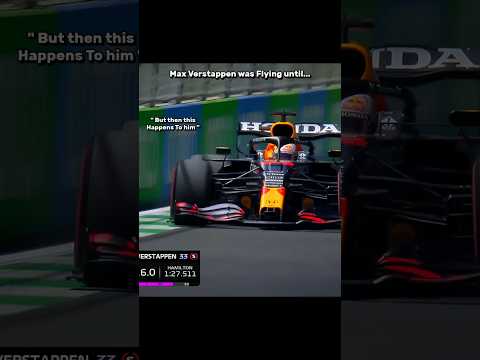 Unexpected Disaster struck on Max Verstappen.