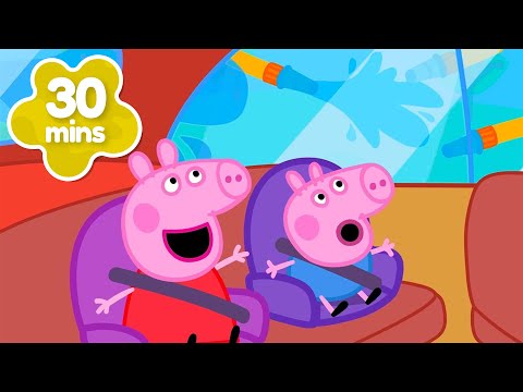 The Big Brave Car Wash! 🚗💦 | Peppa Pig Tales Full Episodes