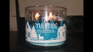 Bath & Body Works *YULETIDE* Candle review 2018
