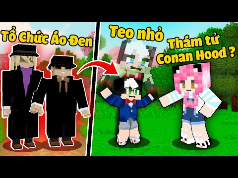 REDHOOD TRỞ THÀNH THÁM TỬ LỪNG DANH CONAN TRONG MINECRAFT*CONAN VỤ ÁN CHÚ CHÓ MẤT TÍCH CỦA MỀU