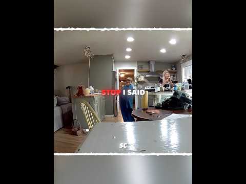 Protecting His Wife While Teaching His Son