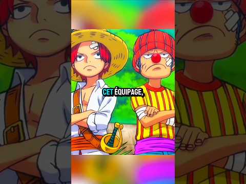 SHANKS & BAGGY RENCONTRE BARBE NOIR 🥶🔥 #onepiece #luffy #shanks #anime