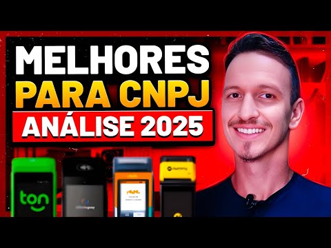 Qual a MELHOR MAQUININHA de Cartão Para CNPJ em 2025 - ANÁLISE COMPLETA e TAXAS