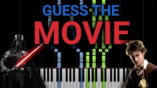 Do You Know These Movies? (Piano Quiz)