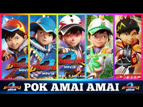 POK AMAI AMAI BELALANG KUPU KUPU VERSI BOBOIBOY GALAXY, ETC.