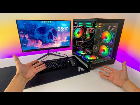 MONTEI O MELHOR PC GAMER CUSTO BENEFICIO QUE RODA TUDO