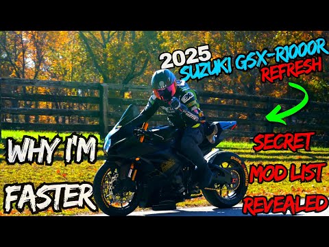 Secret Modifications Revealed | Suzuki GSXR 1000R Update For 2025 | Why I'm Faster