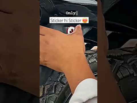 Stickers Hi Stickers full splendor bike with Stickers #automobile #splendor #bike #viral #shorts