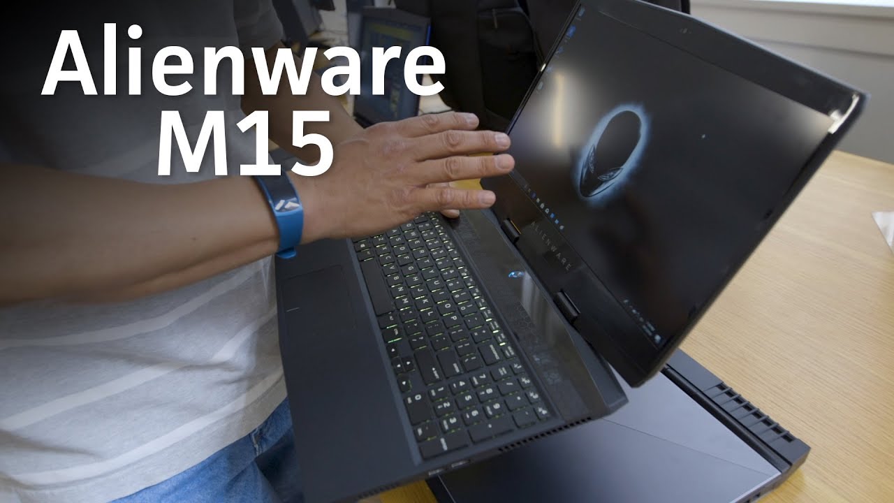 Alienware M15 hands-on: New design. Just as powerful.