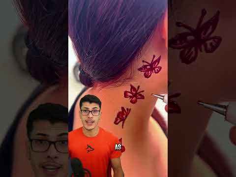 é muito comum as pessoas fazerem essa arte mas cuidado #tattoo #tatuagem #henna #artista