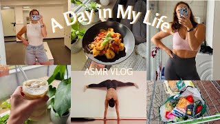 ASMR VLOG | A Day in My Life (Healthy Recipes, Workout, Coffee Recipe)