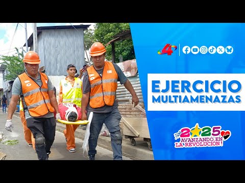 🚨 Barrio La URSS participa en Ejercicio Multiamenazas para salvar vidas 👨‍👩‍👧‍👦
