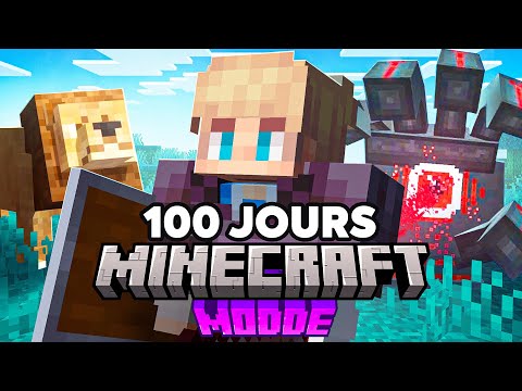 J'ai Survécu 100 Jours dans Minecraft MODDÉ en Hardcore