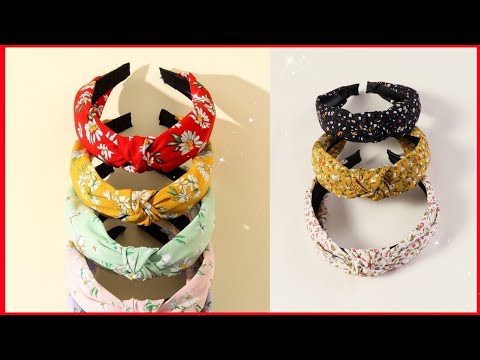 Diy Headband/ Como hacer diadema turbante  de nudo