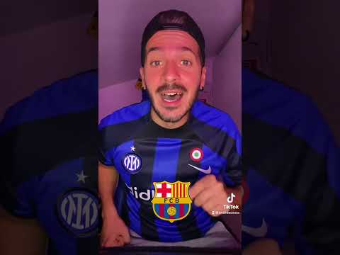 CORO PER IL BARCELLONA #inter #barcellona #championsleague