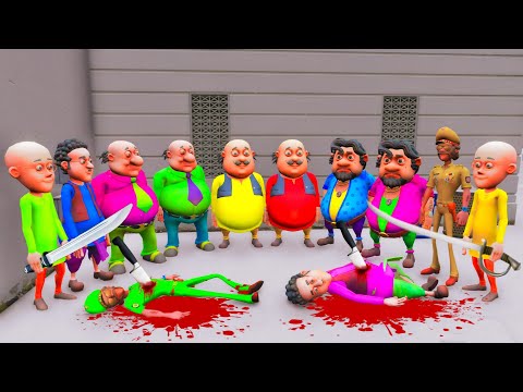 Motu Patlu Playing Hide And Seek With Chingam Sir In Gta 5 | Motu Patlu || Gta With Pro