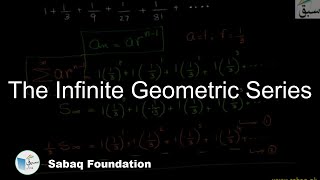 The Infinite Geometric Series