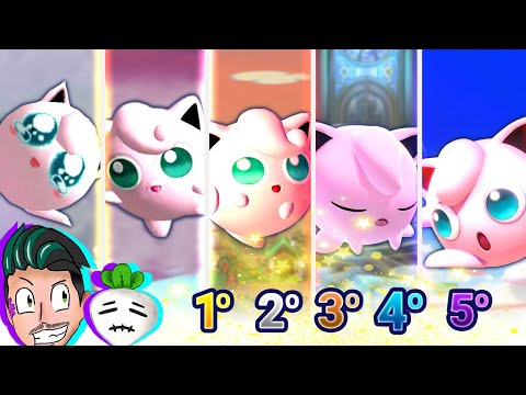 ¿QUIÉN ES la MEJOR y PEOR JIGGLYPUFF de SUPER SMASH BROS?