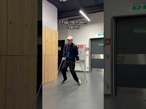 Muskelkater nach dem Legday...ðŸ˜